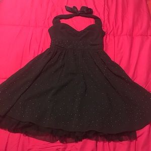 Black Halter Dress